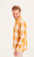 Kenntnisgekotton Bekleidung Ältester feiner Twill geprüft, entspannte Fit -Hemd - Getts/Vegan - Inca Gold